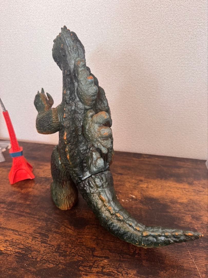 s63 ゴジラ　ブルマァク　ジャイアントサイズ　東宝　東京タワー付き　珍色？