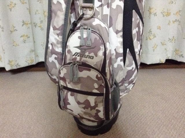 ミズノ スタンドキャディバッグ 10型 47インチ 迷彩 ゴルフ MIZUNO