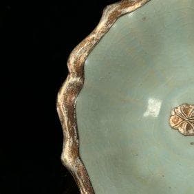 宋代建窑爆彩口碗