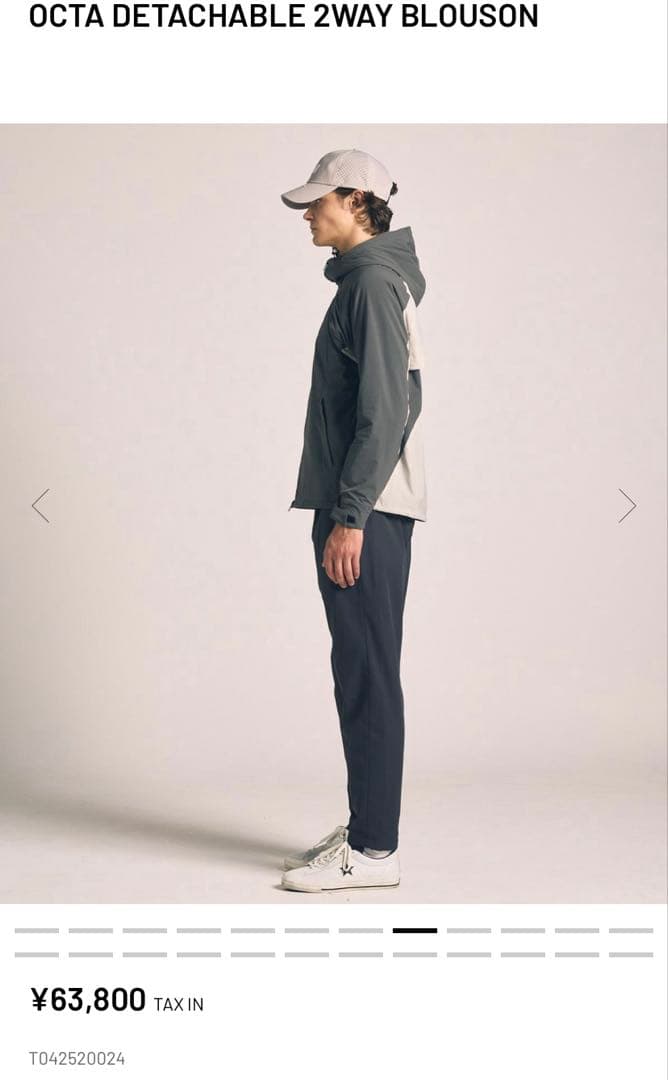 き*ー様 TFW49 OCTA 2WAY BLOUSON 黒　Mサイズ　サンプル