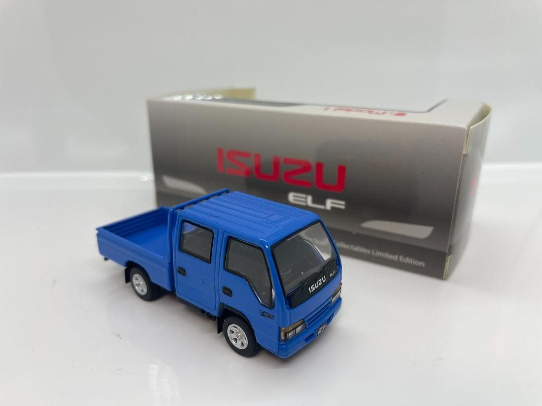 4R-742 Model 1 1/64 いすゞ ISUZU ELF Blue