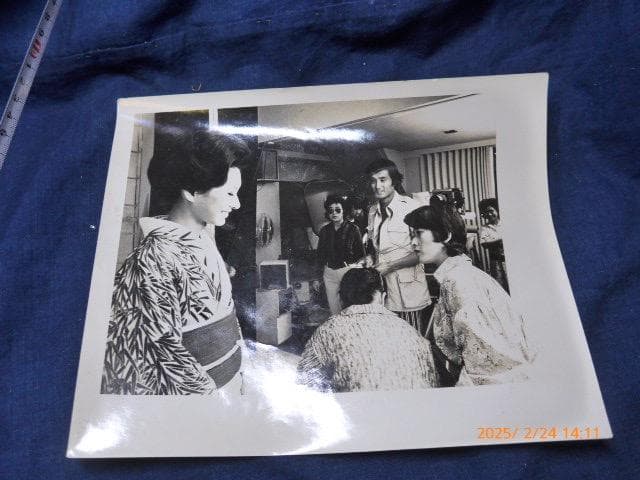 立木義彦の撮影風景です。作者不詳