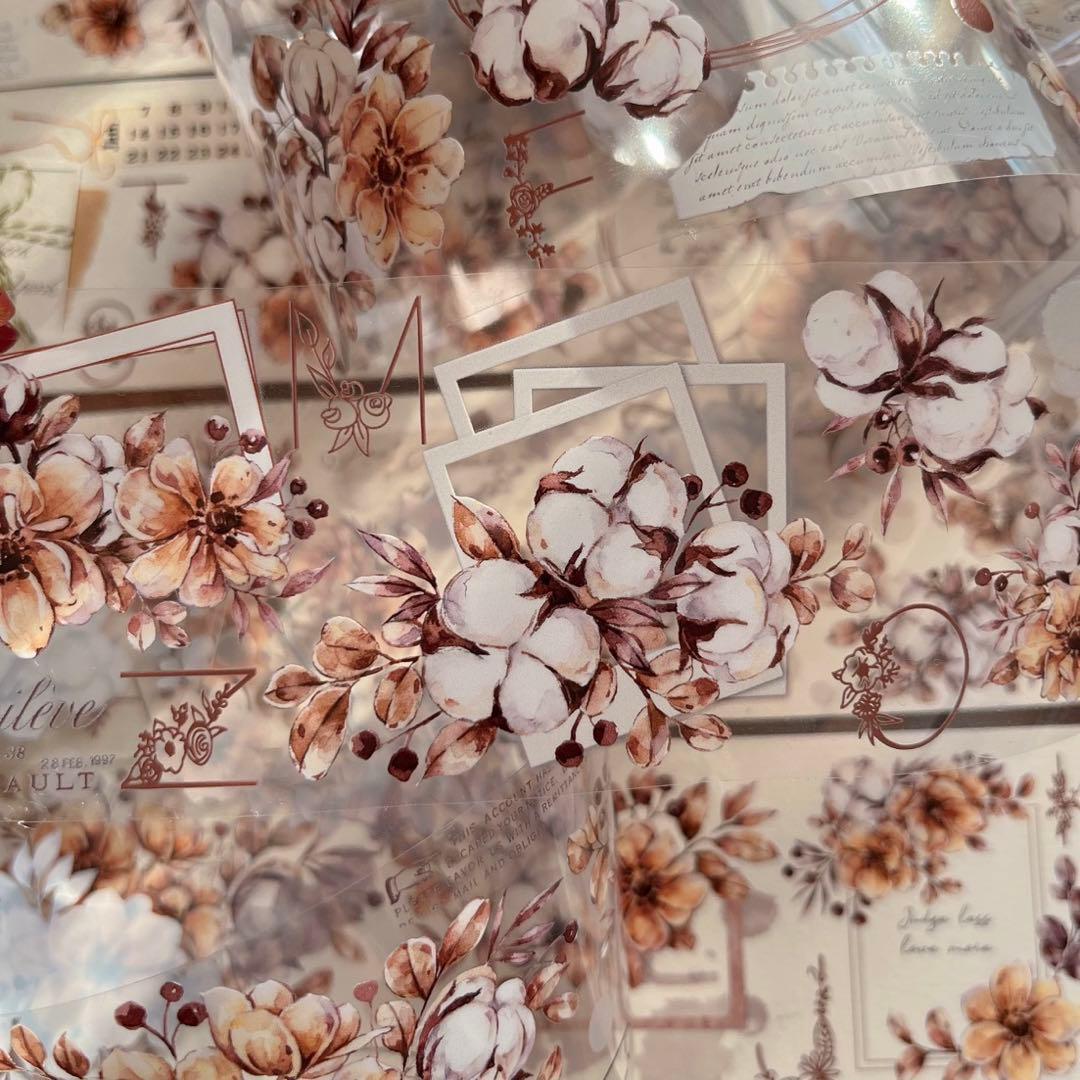 壹洱原创《木棉》海外マスキングテープ　マステ 【1559】