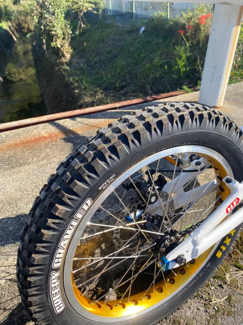 【引取限定・岐阜】ORIONトライアル自転車　マイロードなかの仕様