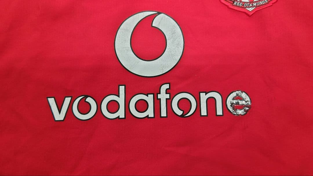 マークヒビ割れあり　浦和レッズ　2006年　天皇杯優勝記念ユニフォーム　XXL