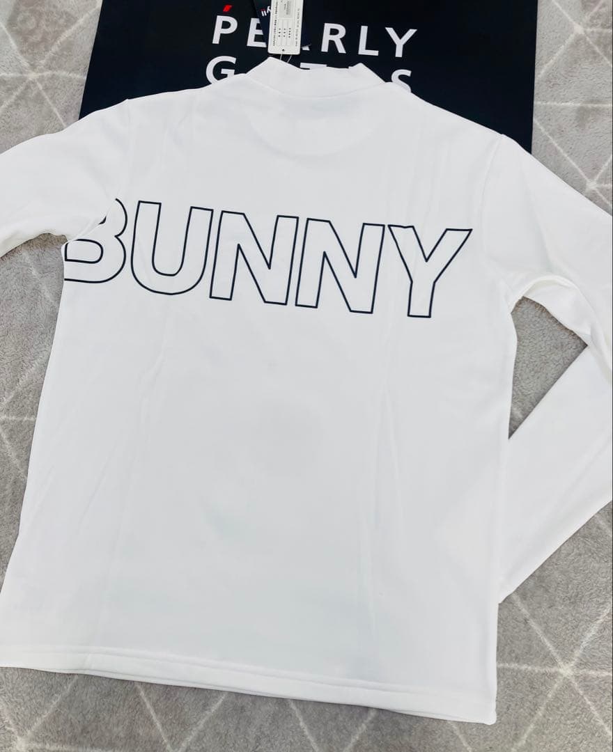 新品 パーリーゲイツ ジャックバニー KARUISHI カットソー(6)LL/白