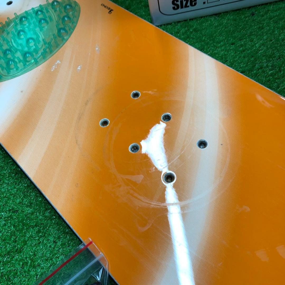 宝-628 子供用スノーボードセット118cm ビンディング新品 メンテナンス済