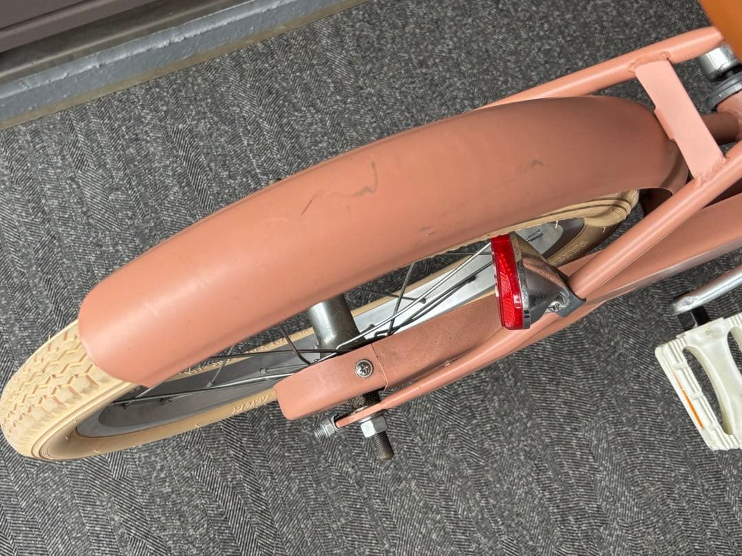 tokyo bike リトルトーキョーバイク　16インチ　マットベージュレッド