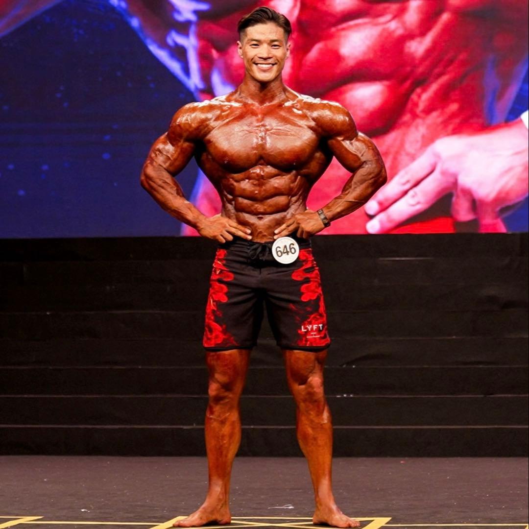 Lyft 新作　田口純平　モデル　M フィジーク　サーフパンツ