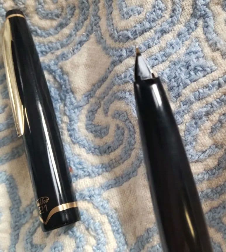 セーラー21 万年筆 黒