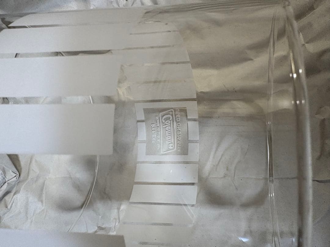 Coleman PYREX製のColeman純正グローブ　275用