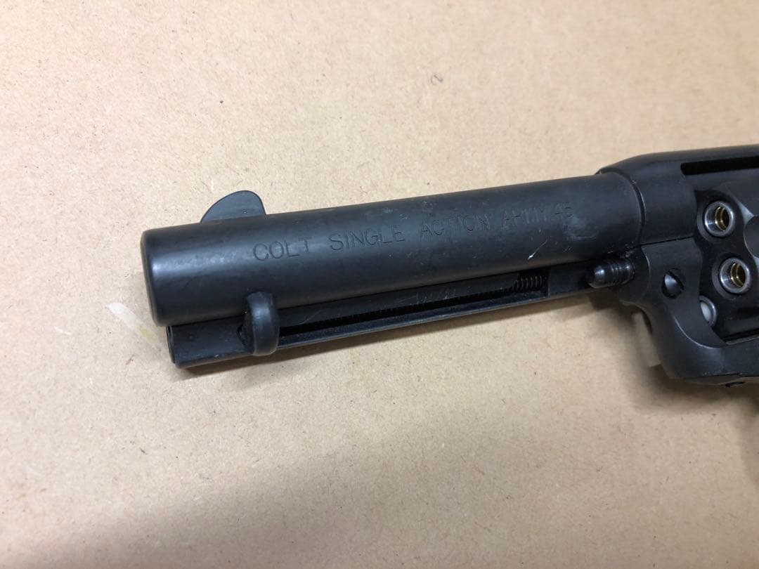 【マルシン】コルトSAA.45 ブラックHW Xカートリッジ