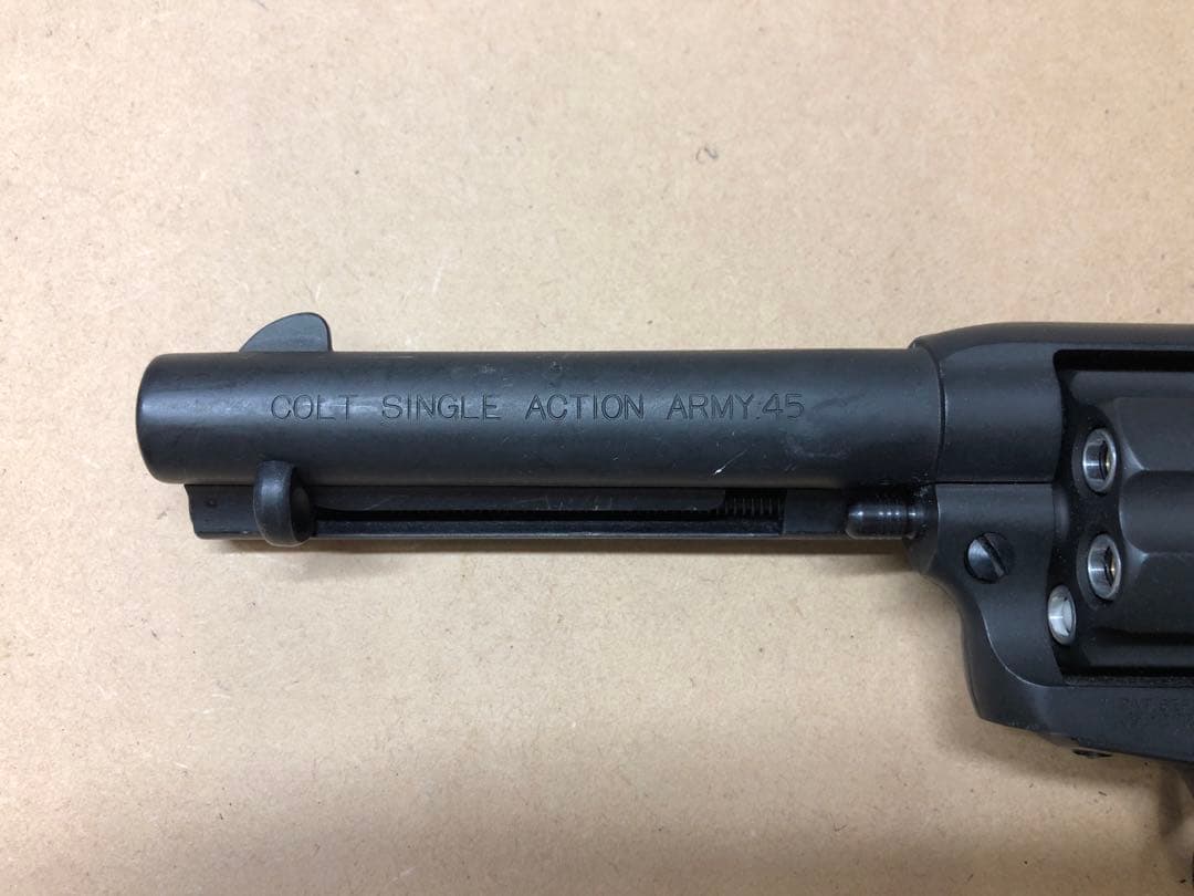 【マルシン】コルトSAA.45 ブラックHW Xカートリッジ