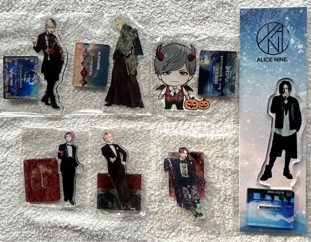 ALICE NINE ポストカードとアクリルスタンドセット