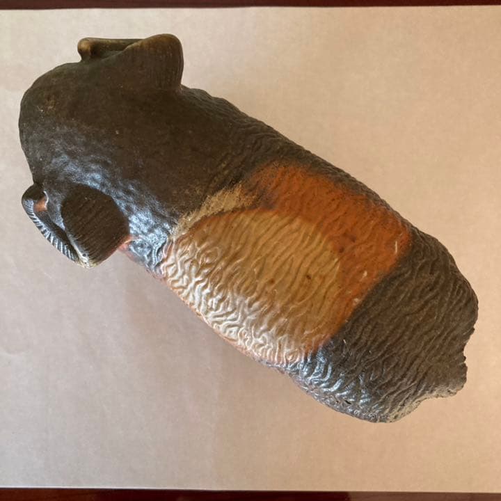 備前焼　松井與之作　干支置物　羊