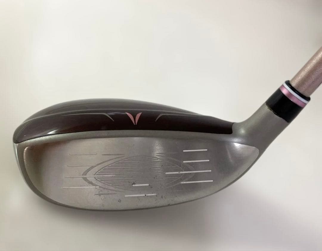 XXIO12レディース　UT４　希少Rシャフト　ボルドー