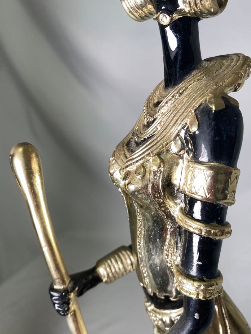 1626❣️アフリカ　民族　オブジェ　像　2体　セット