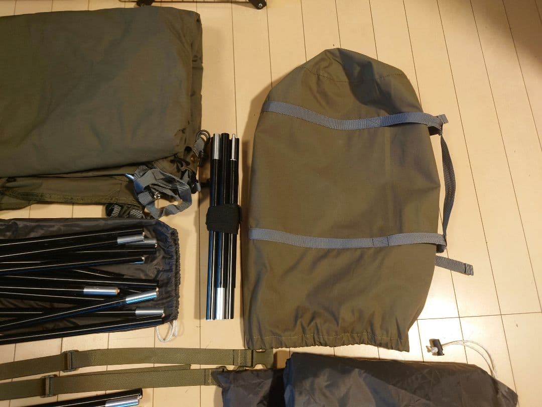 BUNDOK バンドック　ソロベース　カスタム仕様　フタマタポール付き　USED