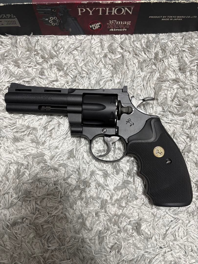 【18歳以上】東京マルイ ガスリボルバー コルトパイソン.357mag 4インチ