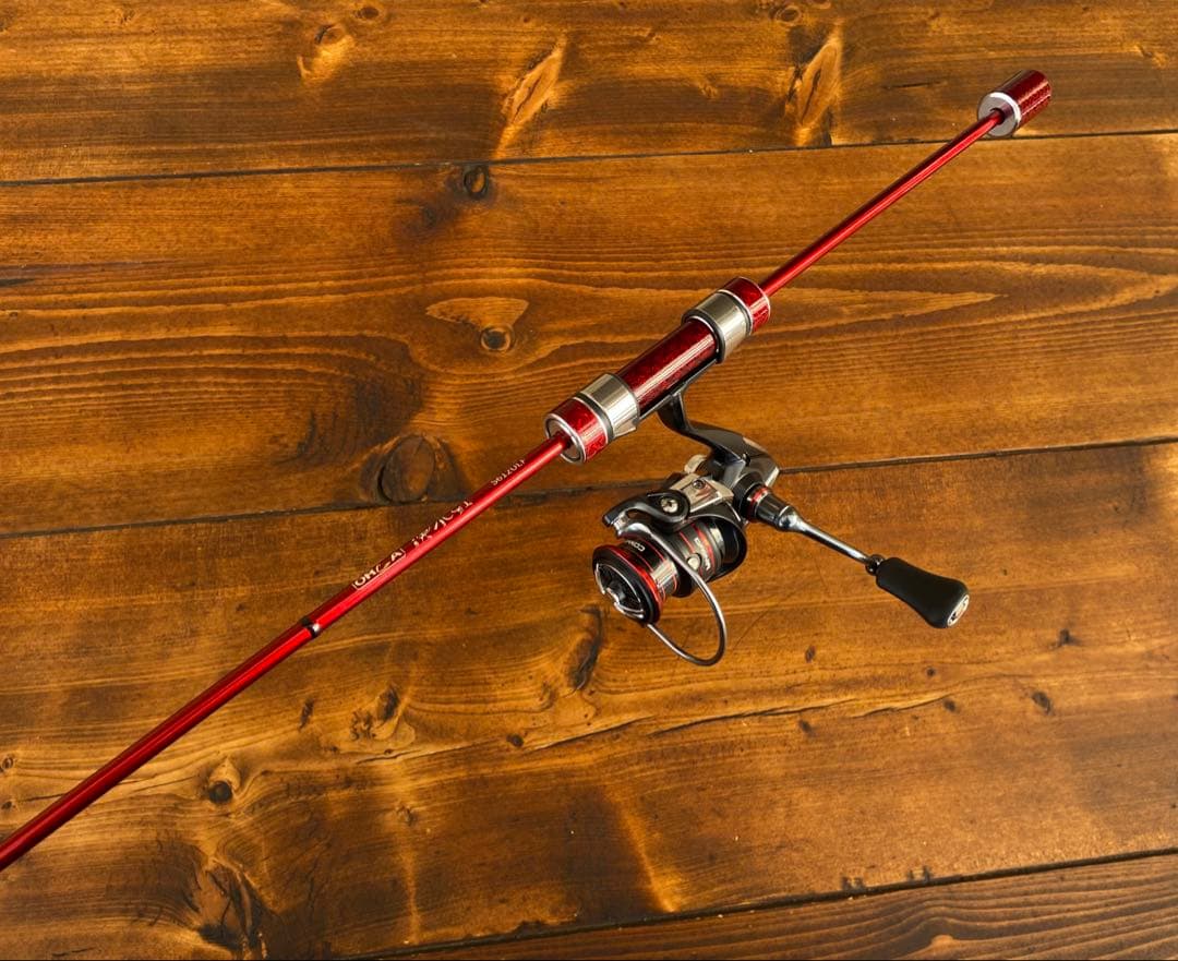 アジングセット　超軽量　S612ULF アジングロッド　スピニングリール　新品
