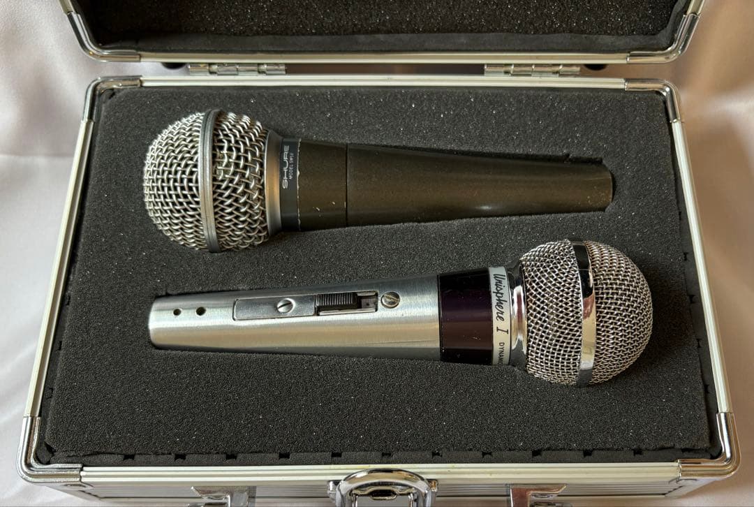 【希少USA製】SHURE SM58 & 565SD セット/シールド/ケース