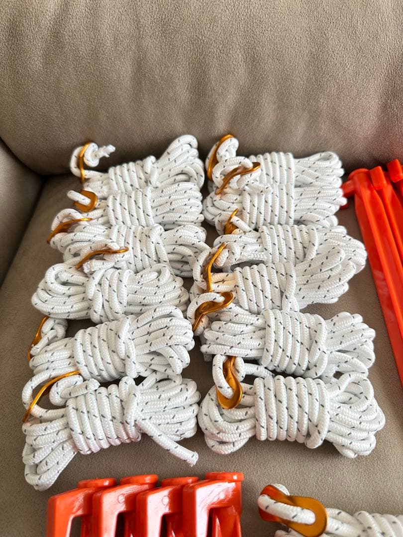 ogawaシステムタープレクタ 350cm x 295cm 張り綱ペグハンマー付