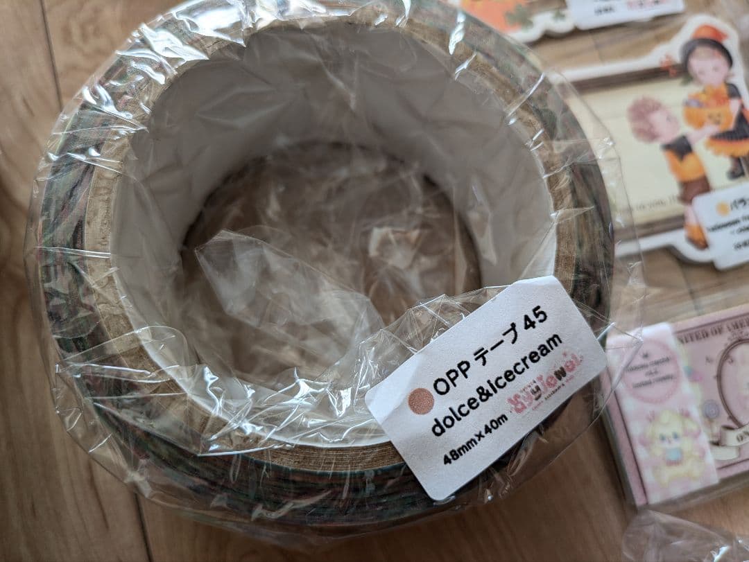 oppテープ　マステ　メモパッド　メモ帳　ayyjewel