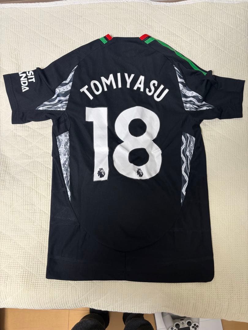 アーセナル 24-25 冨安18アウェイユニフォーム（オーセンティックモデル）