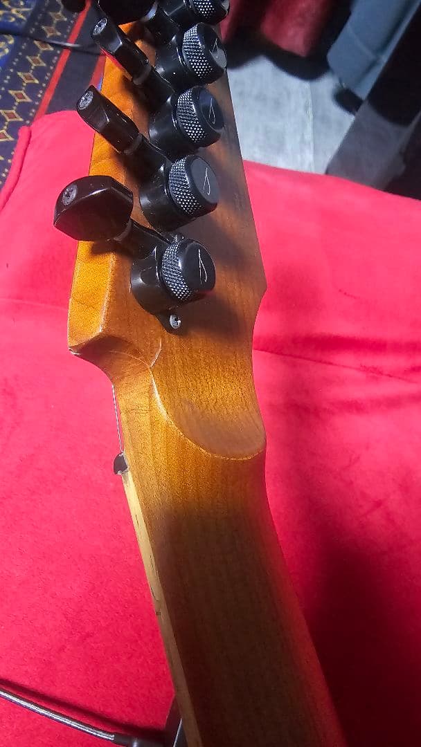 ギター Legator Ninja N7FOD Jupiter Buckeye Burl