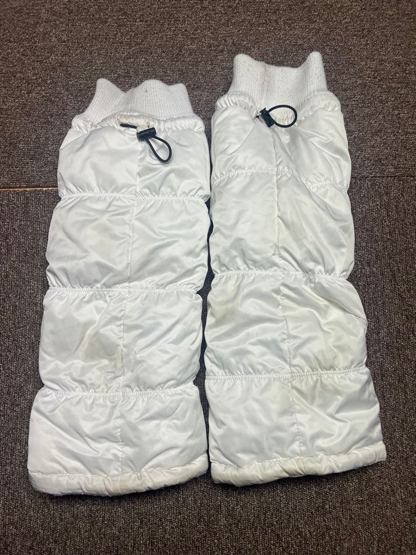 PEARLY GATES ゴルフ　レッグウォーマー　ホワイト