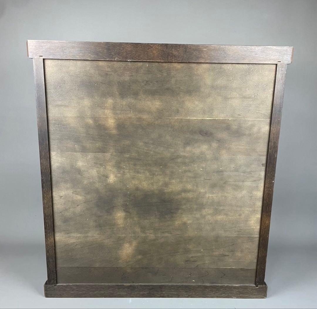 民芸調 鍵付 小物入 カラクリ箪笥 和箪笥 水屋 収納棚