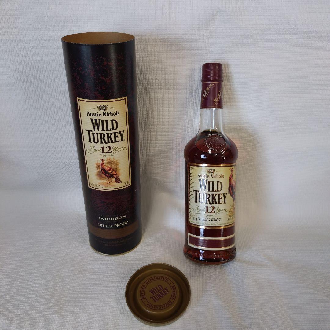 Wild Turkey 12年ウイスキー 700ml　ヴィンテージウイスキー