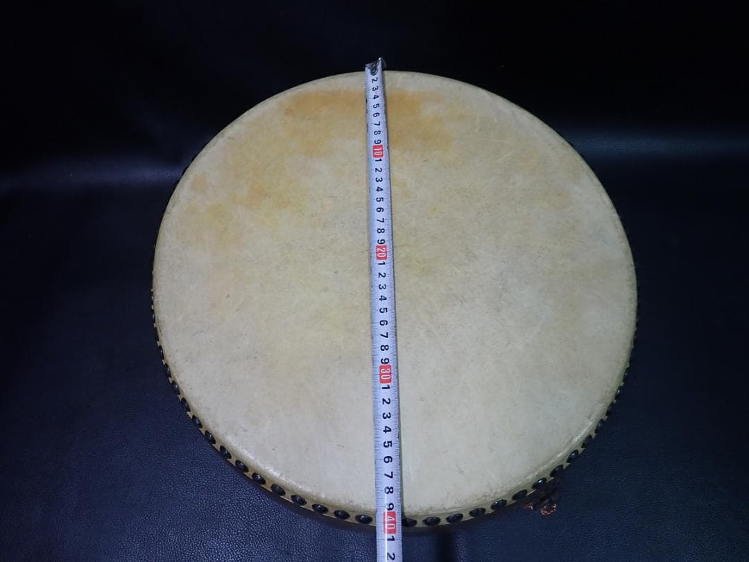 平太鼓　和太鼓　栓　目有　1.3尺　1尺3寸　送料込み