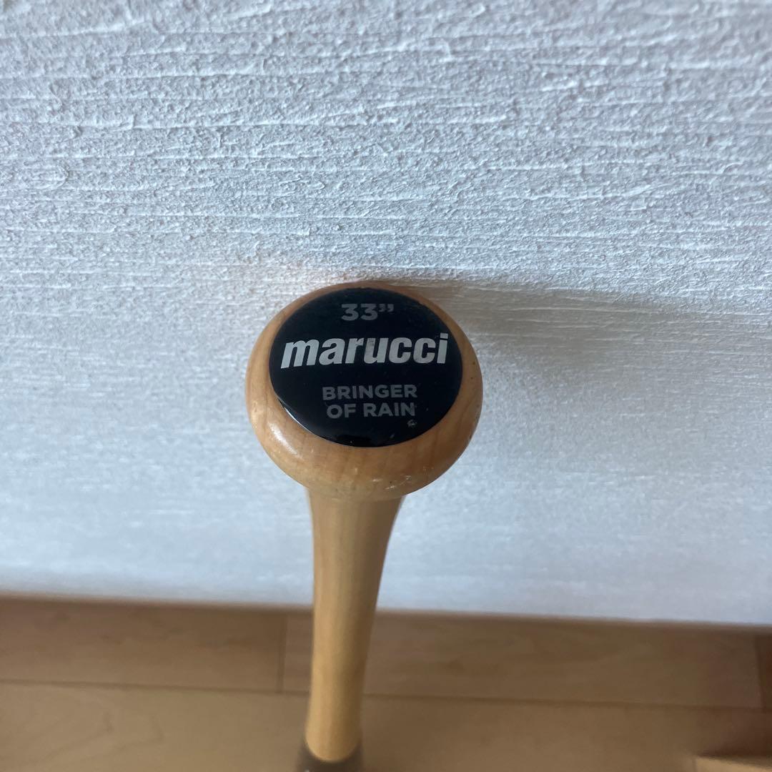 マルッチ　硬式木製バット　marucci