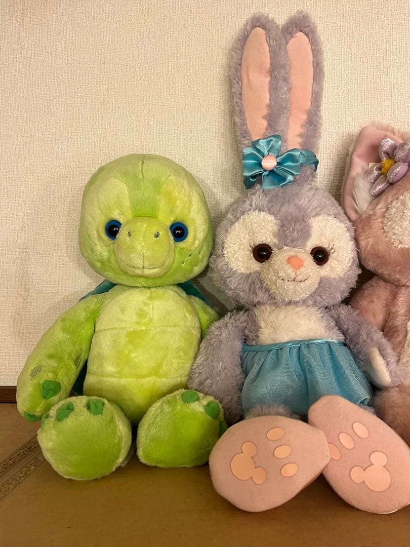 ディズニーシー　ぬいぐるみ　ダッフィー リーナベル　オルメル　7体　セット売り