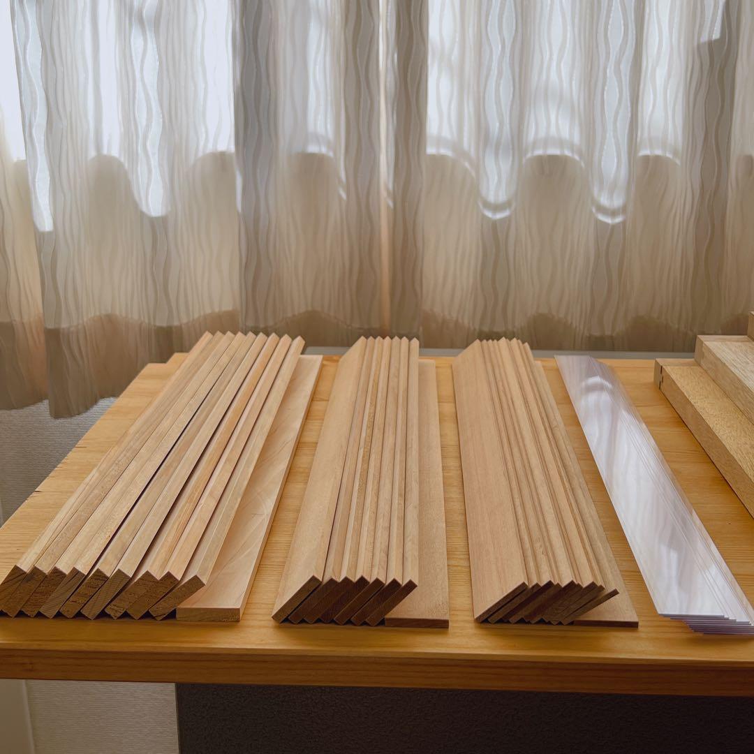 たたら板38枚　粘土板3枚　伸ばし棒　陶芸