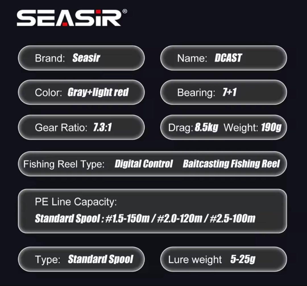 シーサー　 DCast Seasar DCリール
