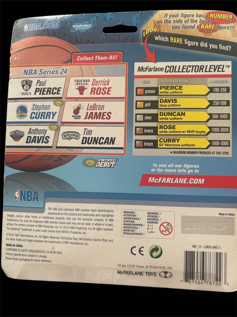 NBA レブロン・ジェームズ マイアミ・ヒート　フィギュア