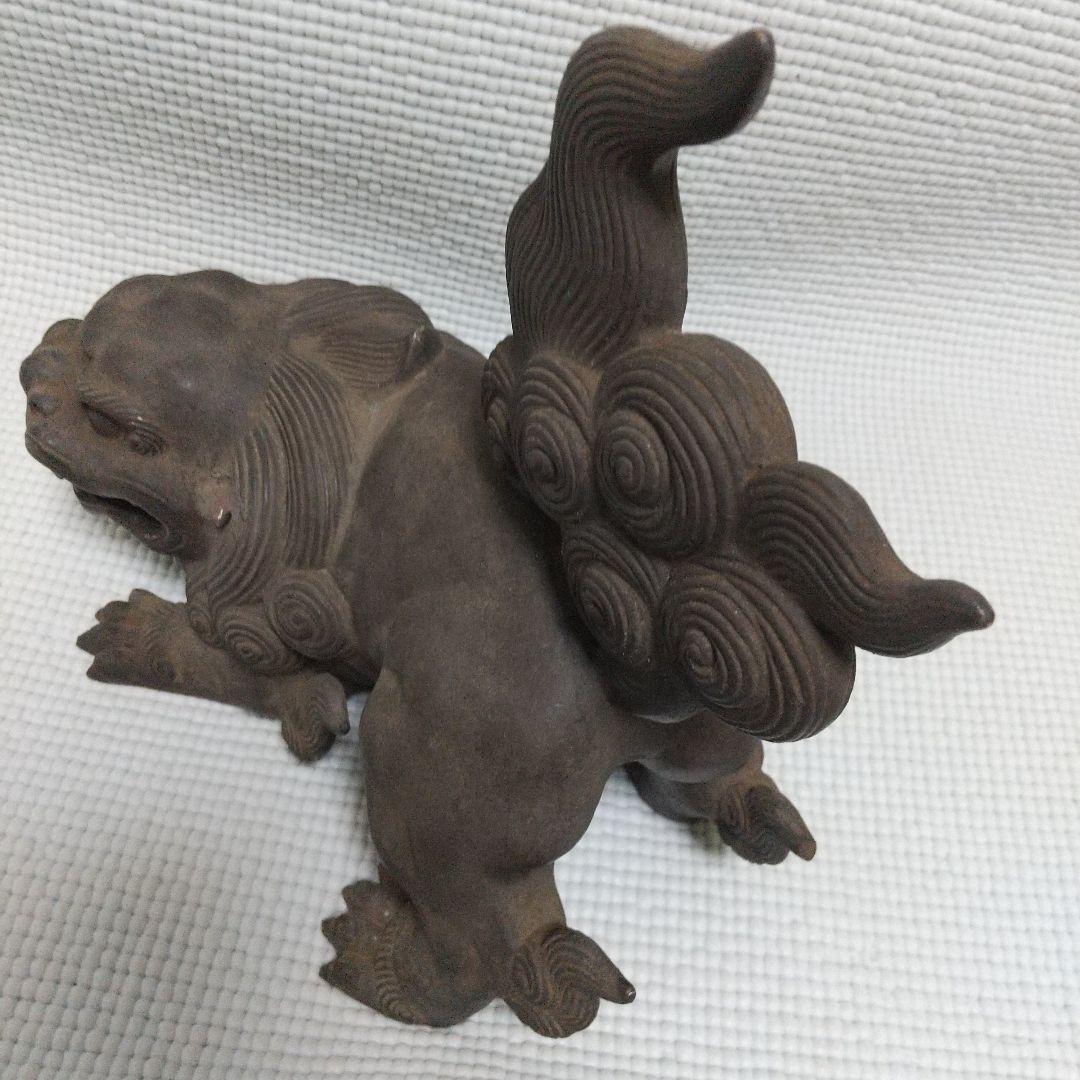 威風堂々〈木村長十郎友敬 作／獅子〉備前焼