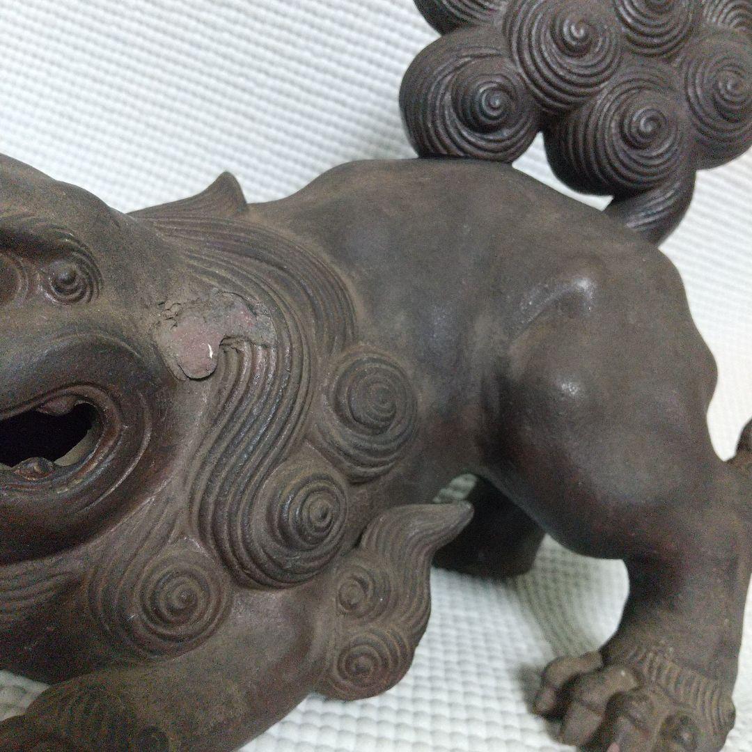 威風堂々〈木村長十郎友敬 作／獅子〉備前焼