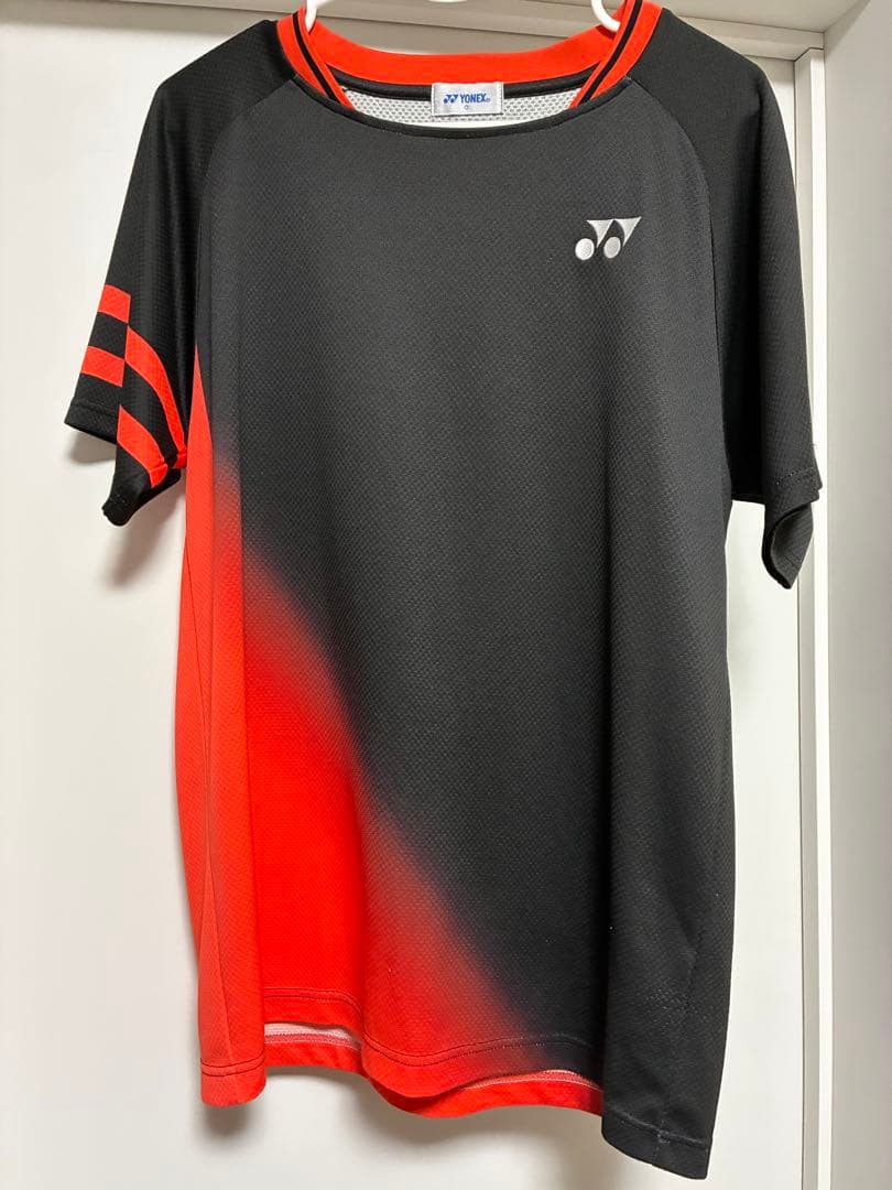 NTT東日本モデル　バドミントン　ゲームシャツ　YONEX Oサイズ