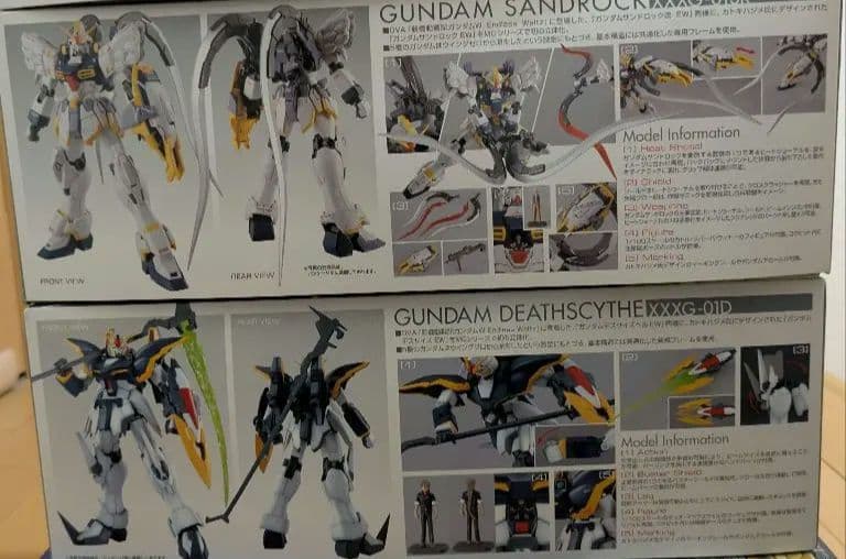 [ガンプラ] MG デスサイズ&サンドロック EW 2点セット 未組立