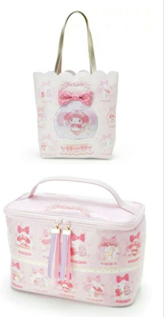 【レア】マイメロディ　メルヘンドーム　トートバッグ　バニティバッグ　Sanrio