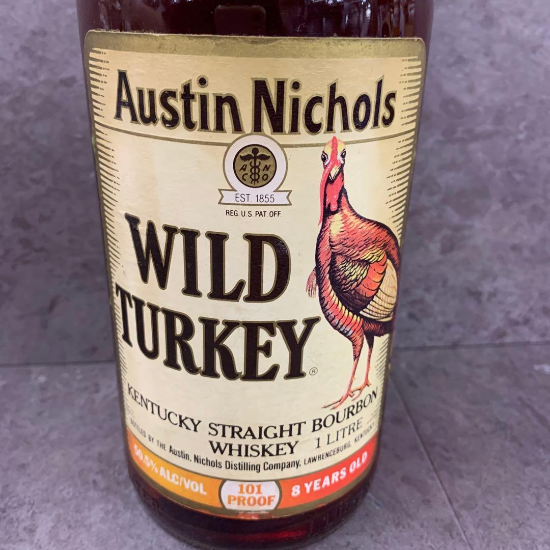 古酒　ワイルドターキー WILD TURKEY 8年 未開栓 1000ml