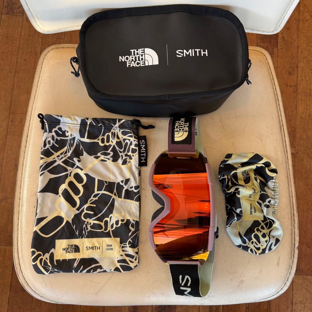 送込！The North Face＋Smith スノーボード スキー ゴーグル