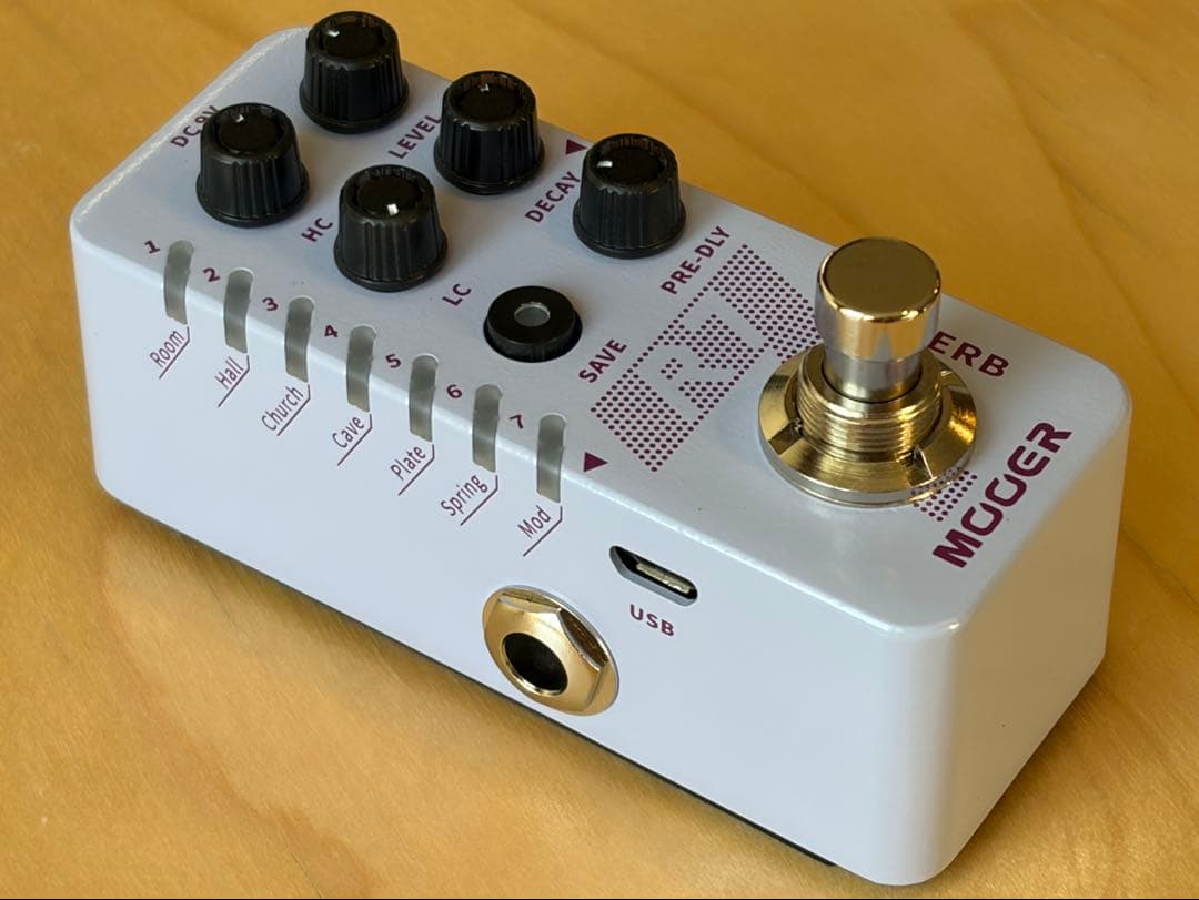 ☆ MOOER R7 リバーブ 新同美品