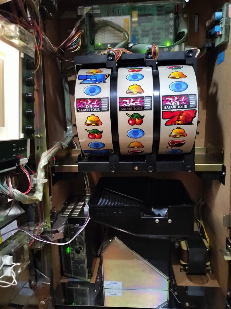 【パチスロ実機】ロデオ★オオガメラ【不要機付】４号機・レア・希少台