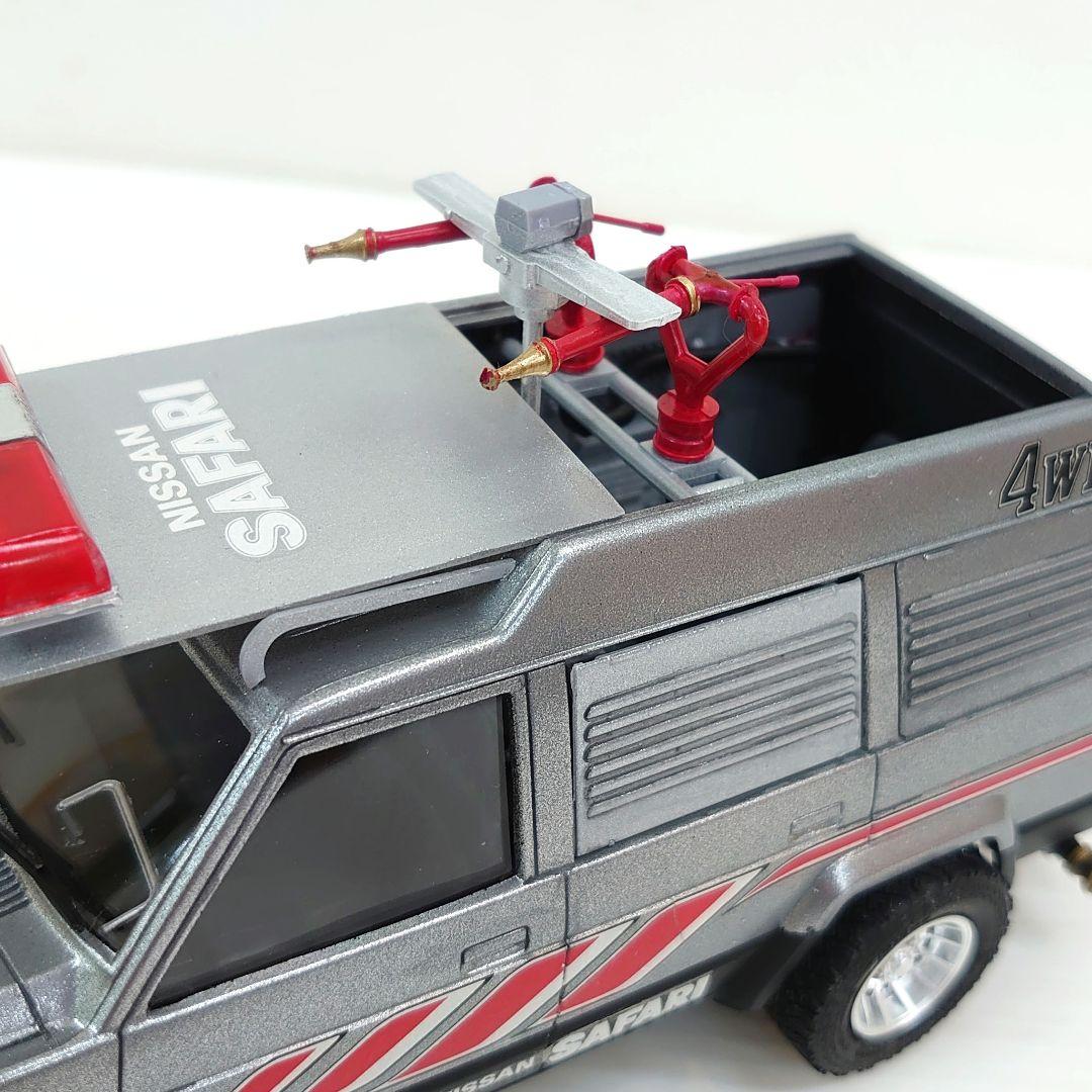 アオシマ1/24 西部警察 サファリ4WD ＆タンクカー プラモデル完成品