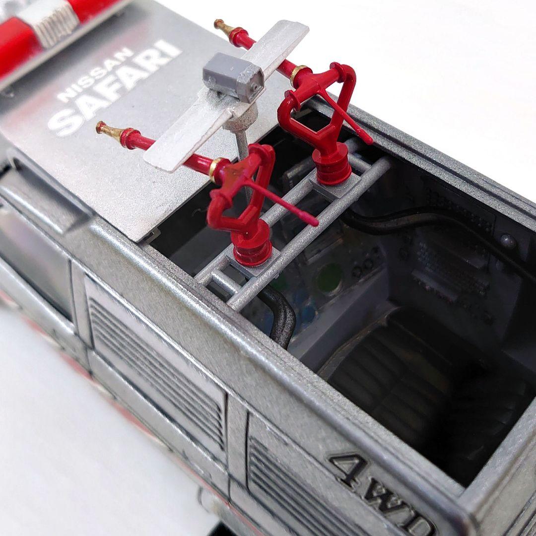 アオシマ1/24 西部警察 サファリ4WD ＆タンクカー プラモデル完成品