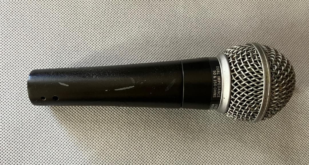 【Vintage】SHURE SM58 USA製 ポルシェロゴ（ケース付き）
